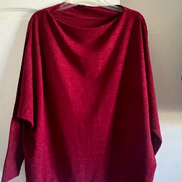 Doe and Rae Mock Neck Dolman Sweater - Picture 1 of 6